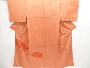 地紙に花古典柄付け下げ訪問着